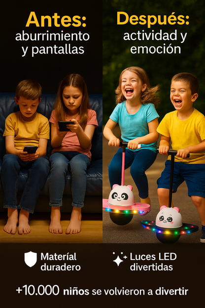 Pelota saltarina (mas energía y diversión)