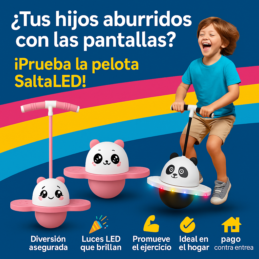Pelota saltarina (mas energía y diversión)